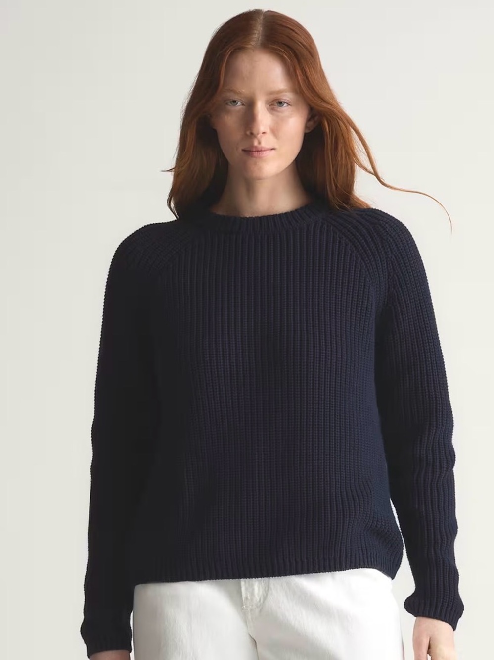 Blue sweater haul! Quince women’s fisherman’s, amazon essentials collared
